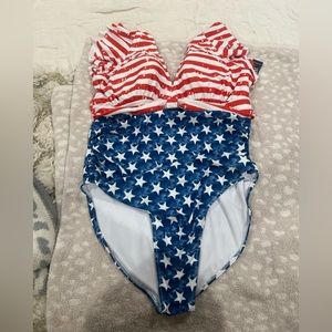 Blooming Jelly Women's Tummy Control Swimsuit One Piece Full Coverage Plus Size